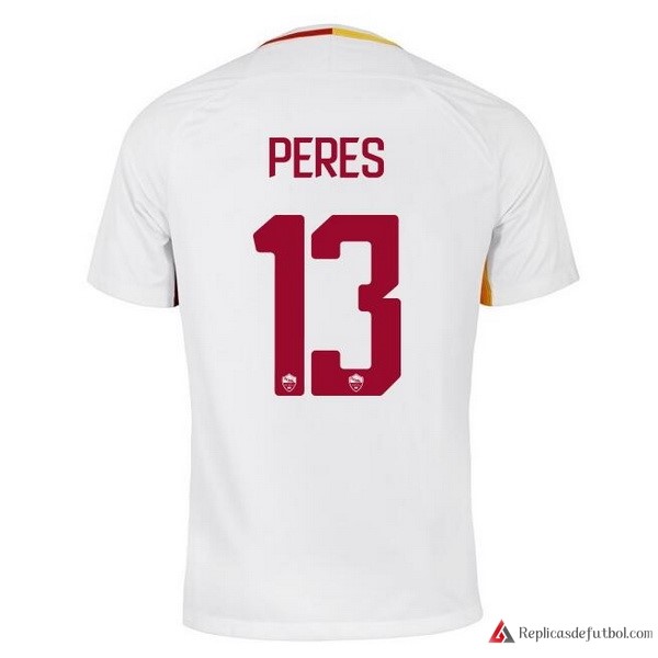 Camiseta AS Roma Segunda equipación Peres 2017-2018